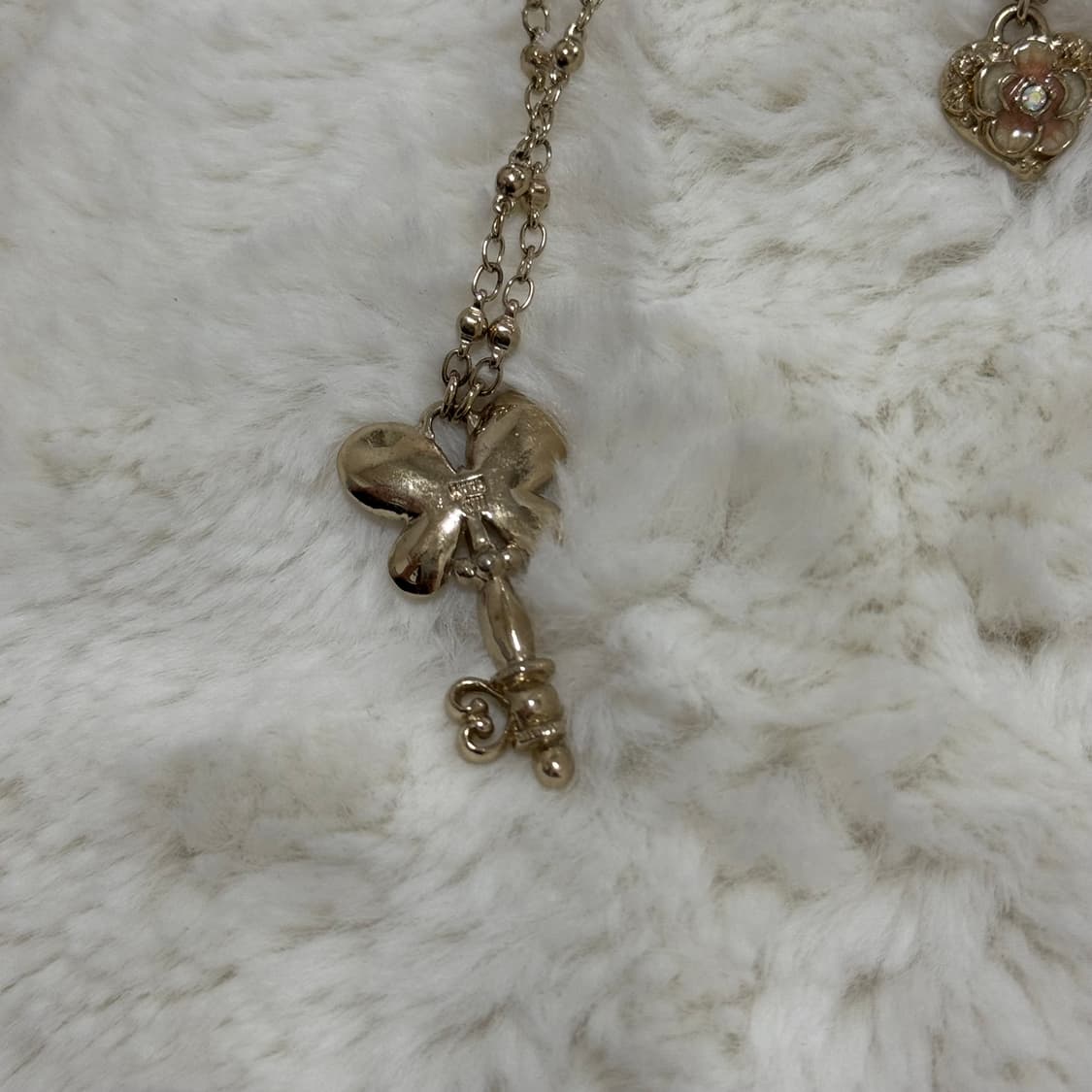 ANNA SUI 안나수이 나비열쇠 목걸이 2종 SET 빈티지 상품이미지5