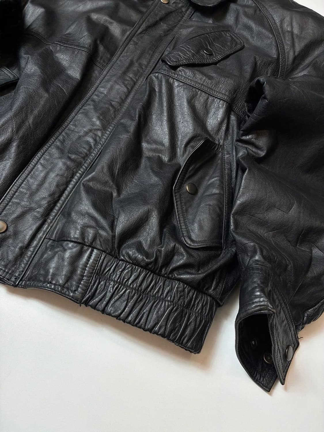 Selected 00's 이태리 양가죽 블루종 자켓 PN9315 상품이미지4