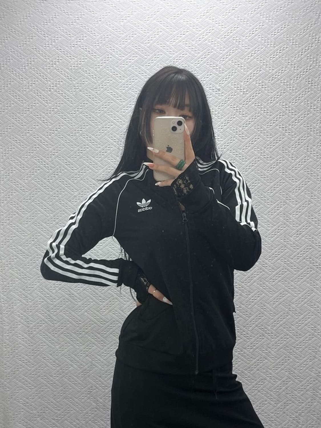 아디다스 Y2K 레트로 빈티지 슈퍼스타 져지 집업 160 C09371 상품이미지1