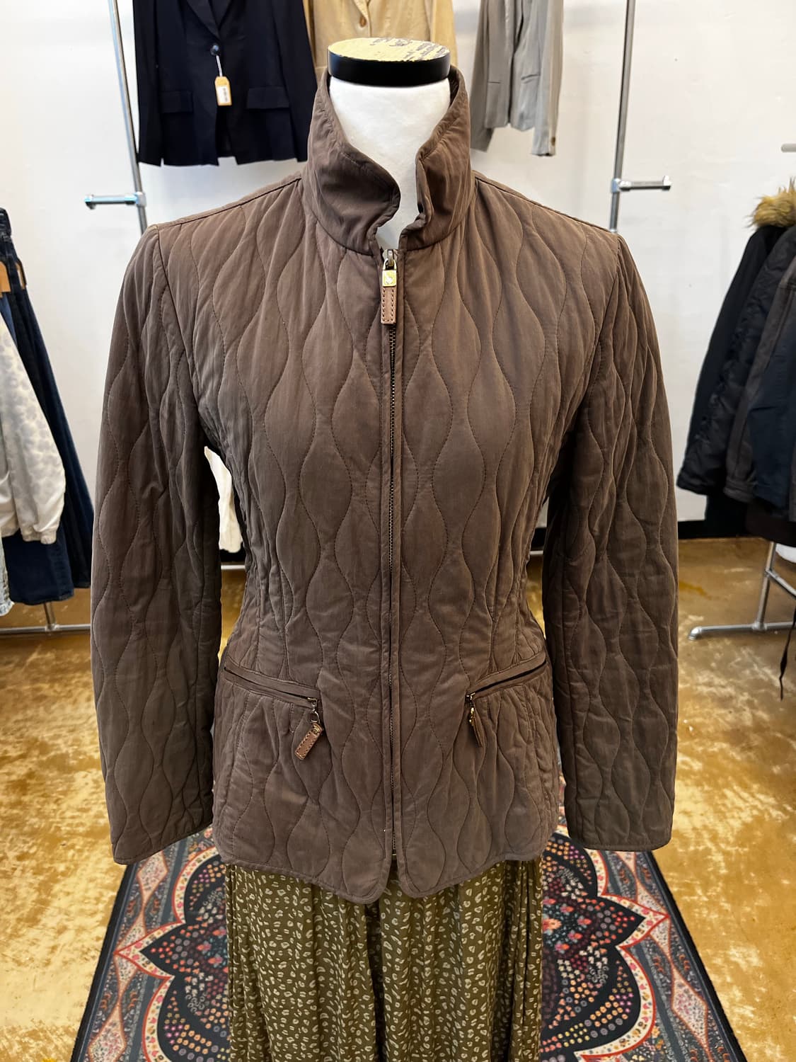 헨리 코튼 퀼팅 자켓 상품이미지2