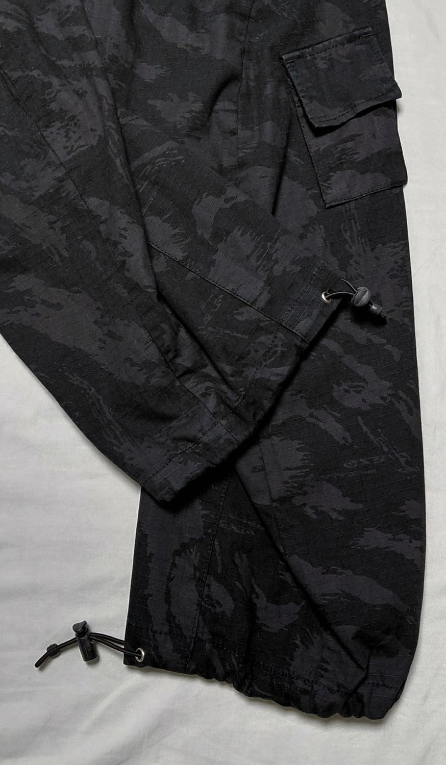 [L] BREATH feat. wolfs 타이거 카모 립스탑 카고팬츠 상품이미지5