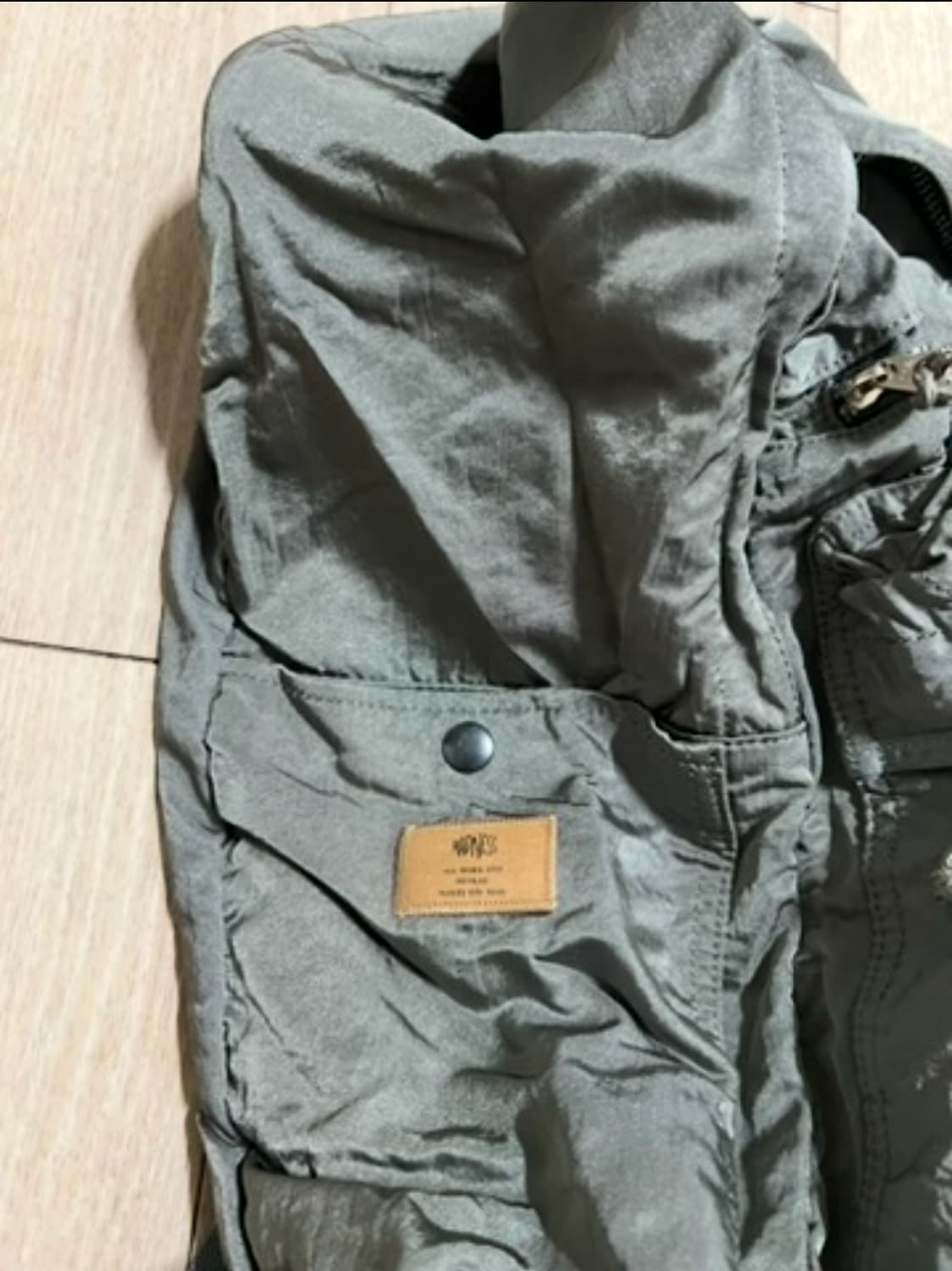 매드니스 포터 madness porter 카키색 아메카지 백팩  상품이미지2