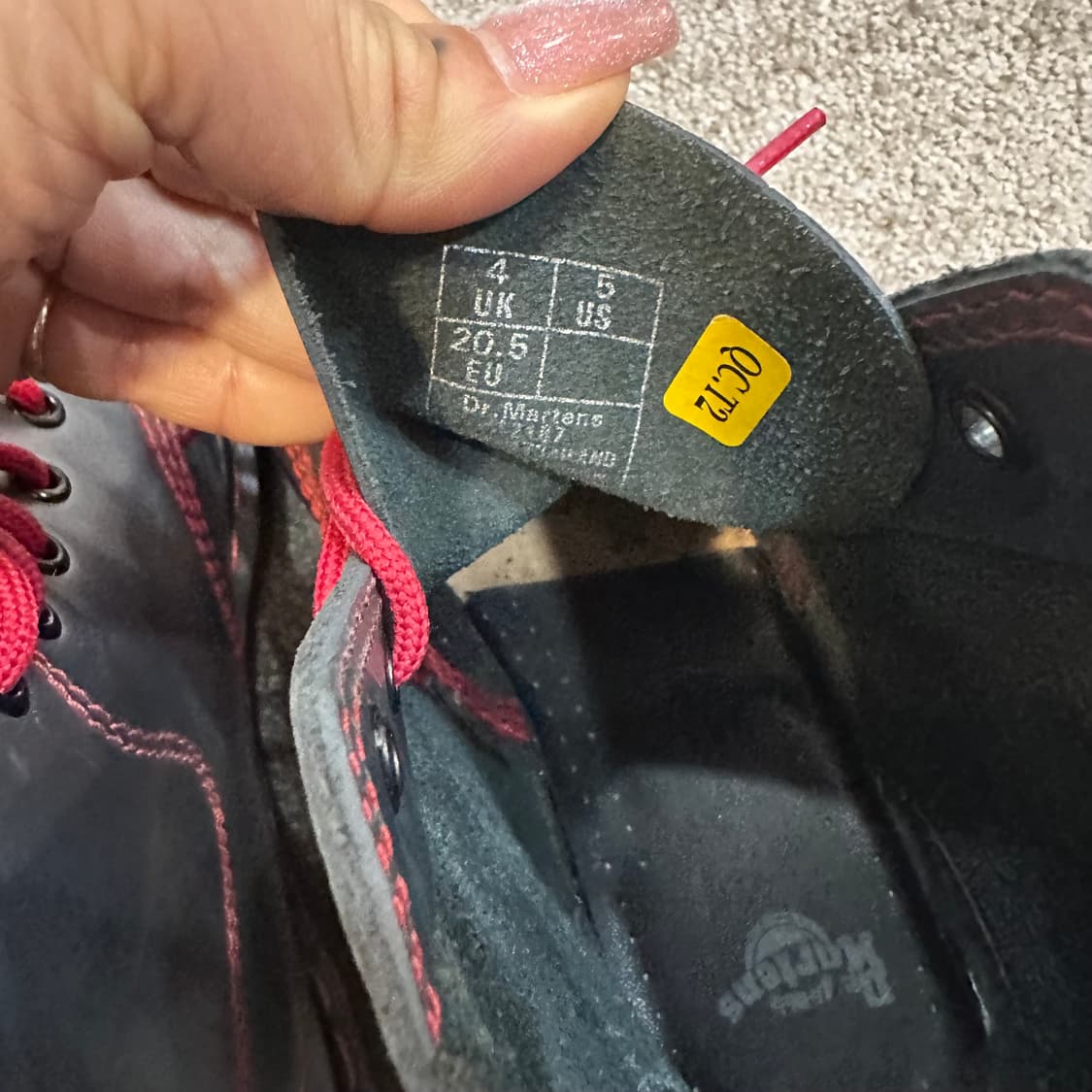 닥터마틴 1460 파스칼 레드 스티치235 상품이미지4