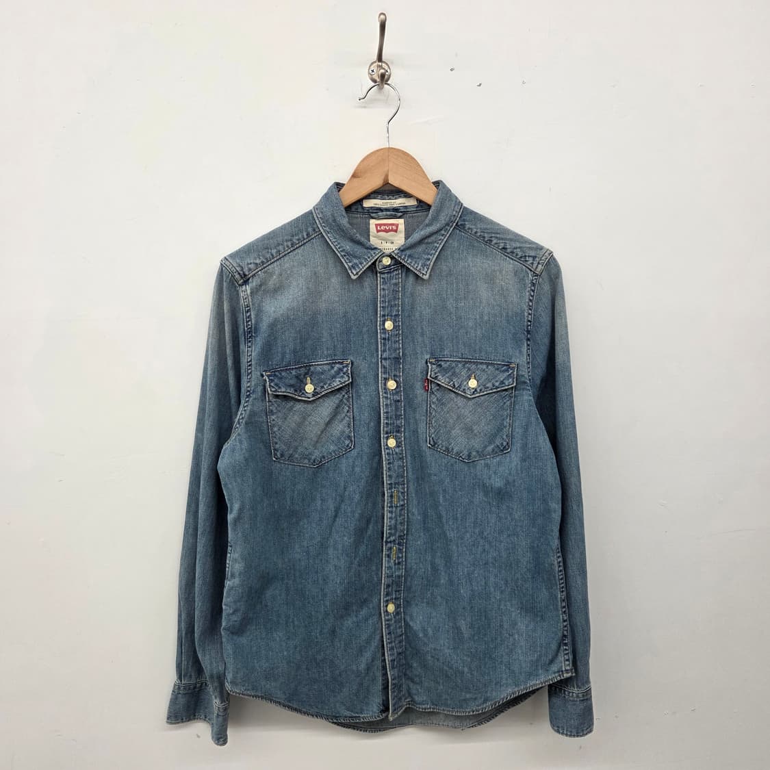 리바이스 데님 셔츠 남방 긴팔 남s 상품이미지1