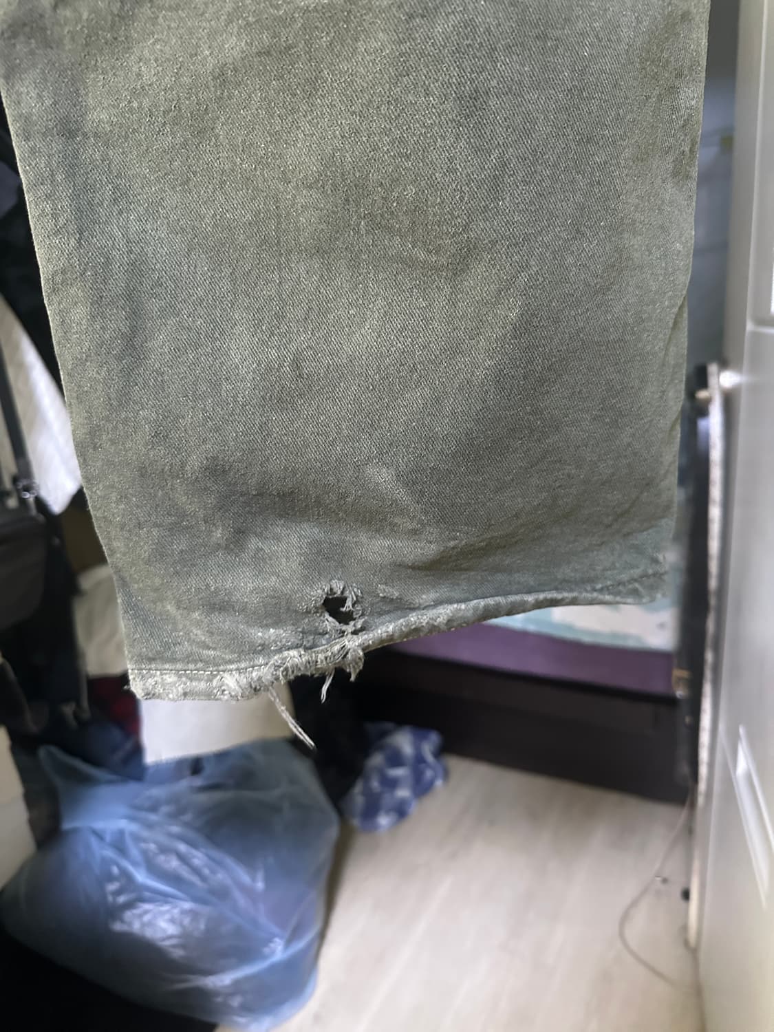 [34X32] 90s 빈티지 리바이스 L2 배기 데님 팬츠 상품이미지6