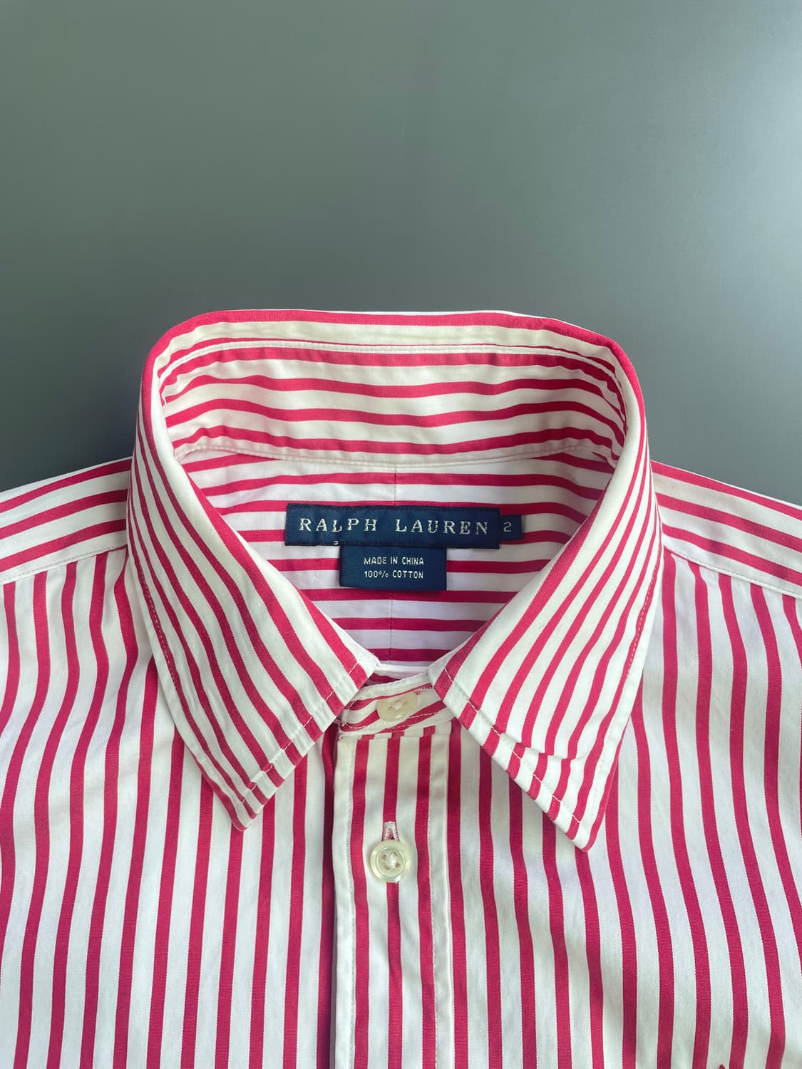 [2] 폴로 랄프로렌 여성 코튼 스트라이프 셔츠 상품이미지7