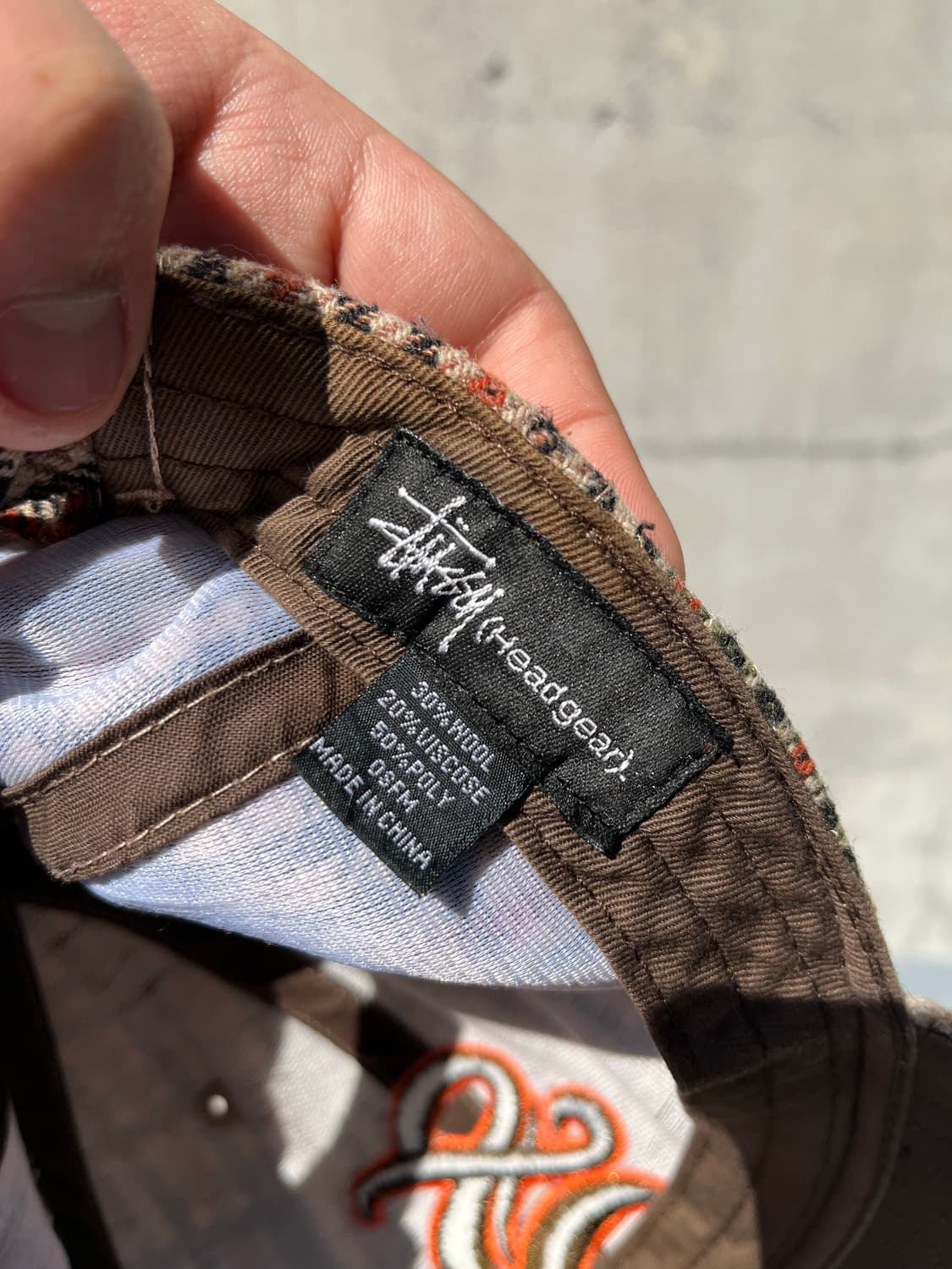 1990s Vintage Stussy Cap 상품이미지7