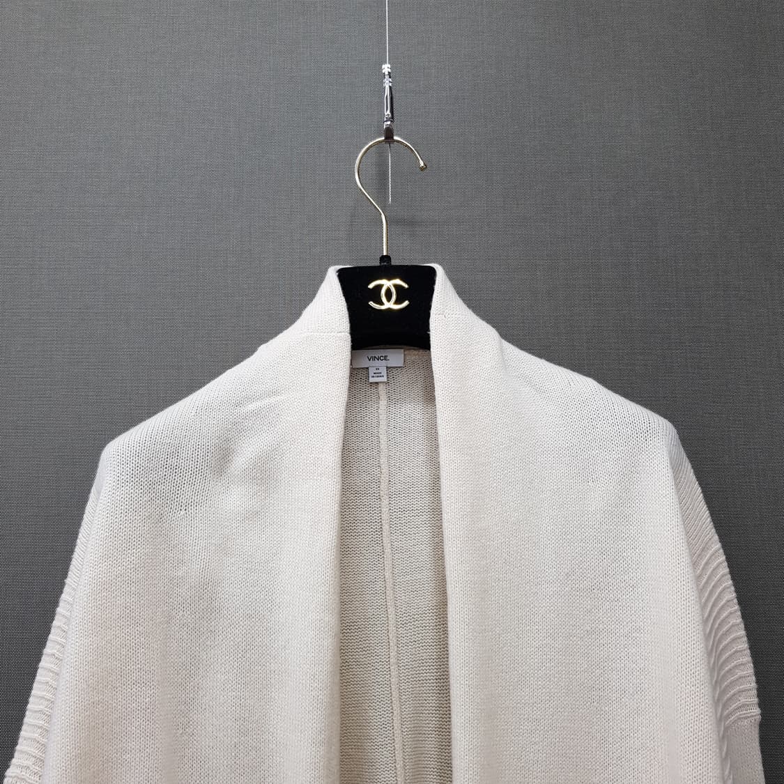 빈스 VINCE 울캐시미어 혼방 루즈핏 롱가디건 XS사이즈 상품이미지4