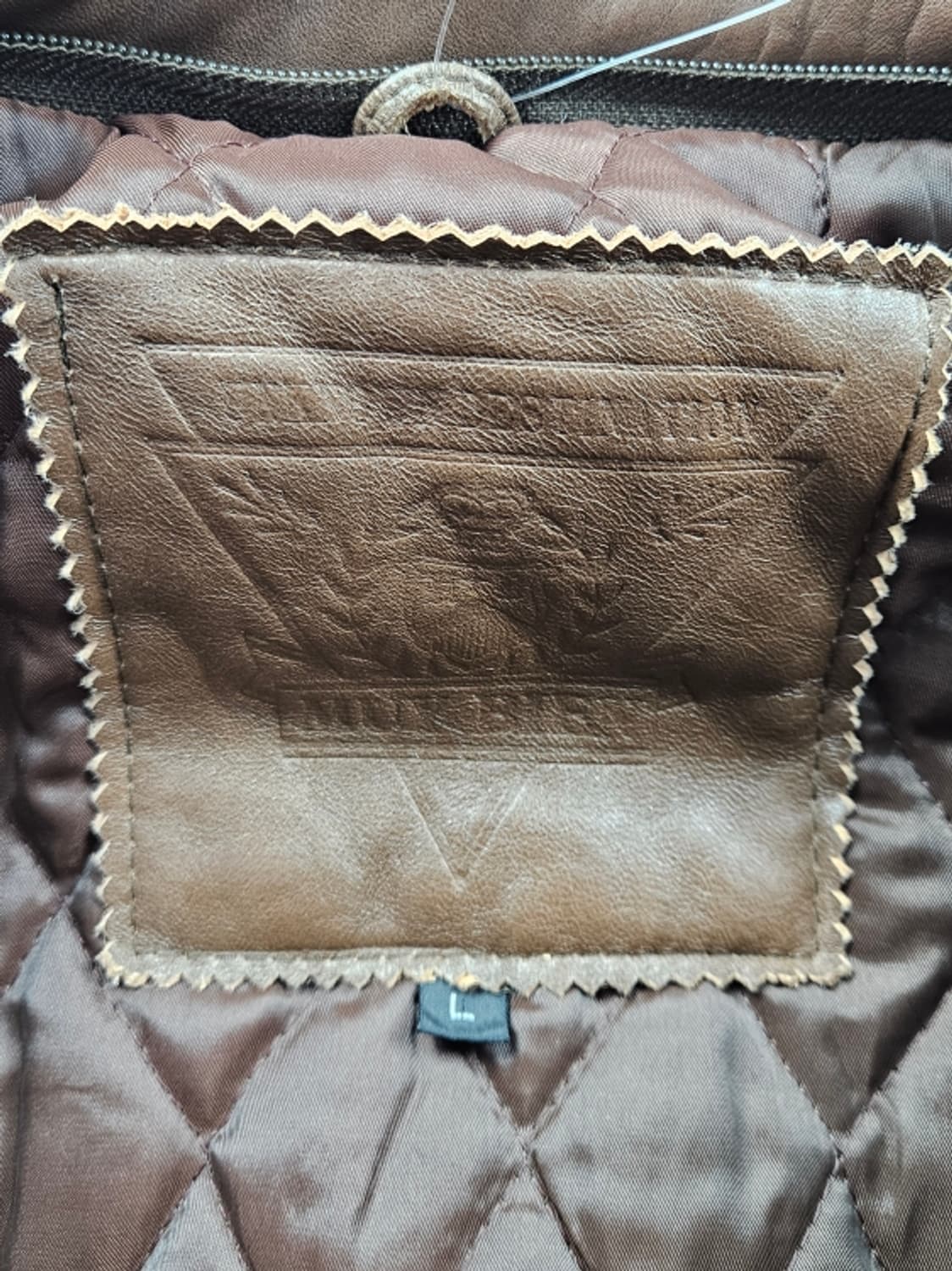 90's SHEEP SKIN A-2 플라이트 자켓 ( L )/ 10654 상품이미지5