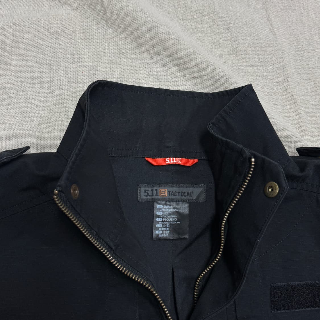 511택티컬 블랙 밀리터리 자켓 S 상품이미지7