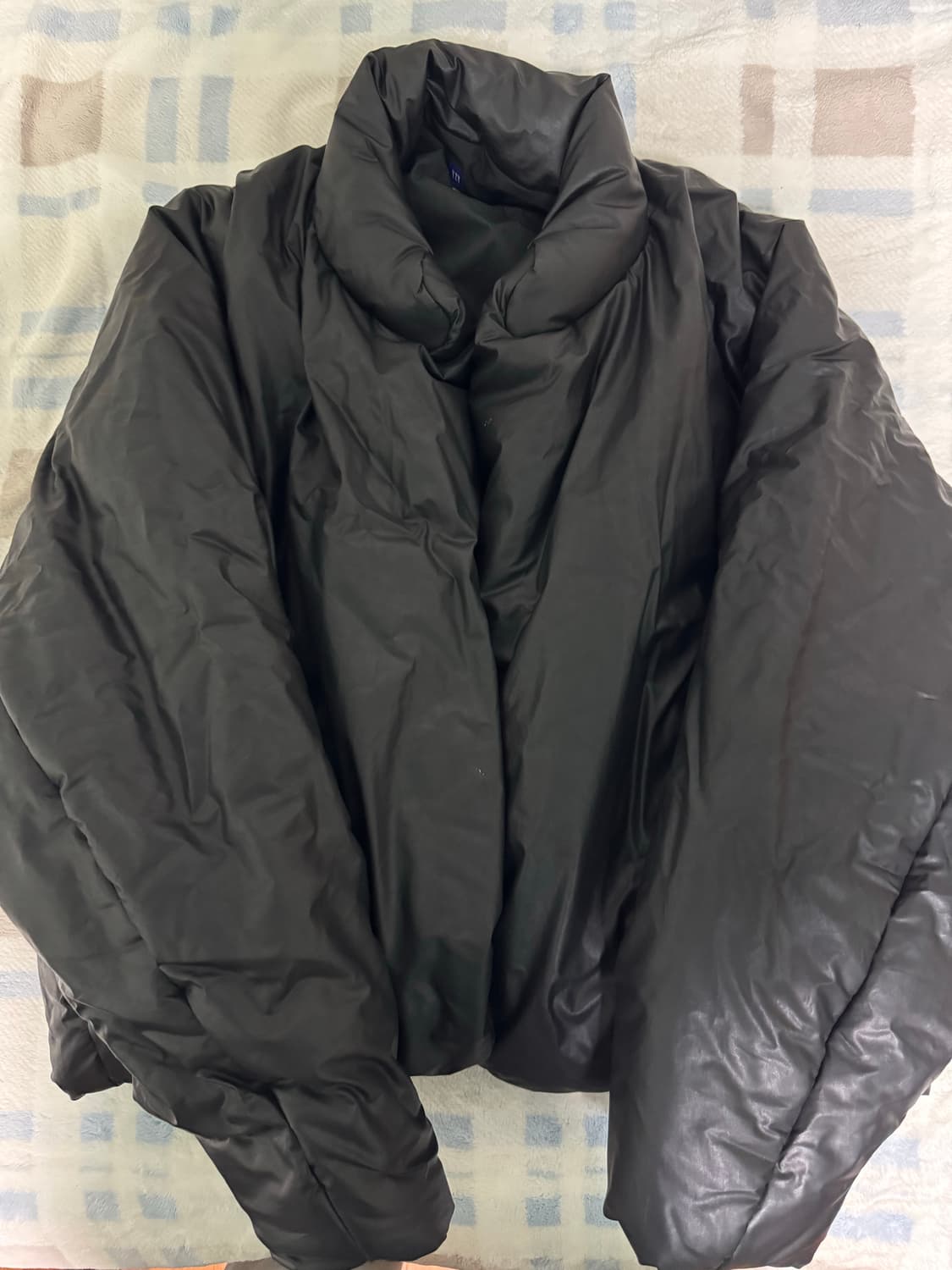 [M] 이지 갭 라운드 자켓 블랙 상품이미지2