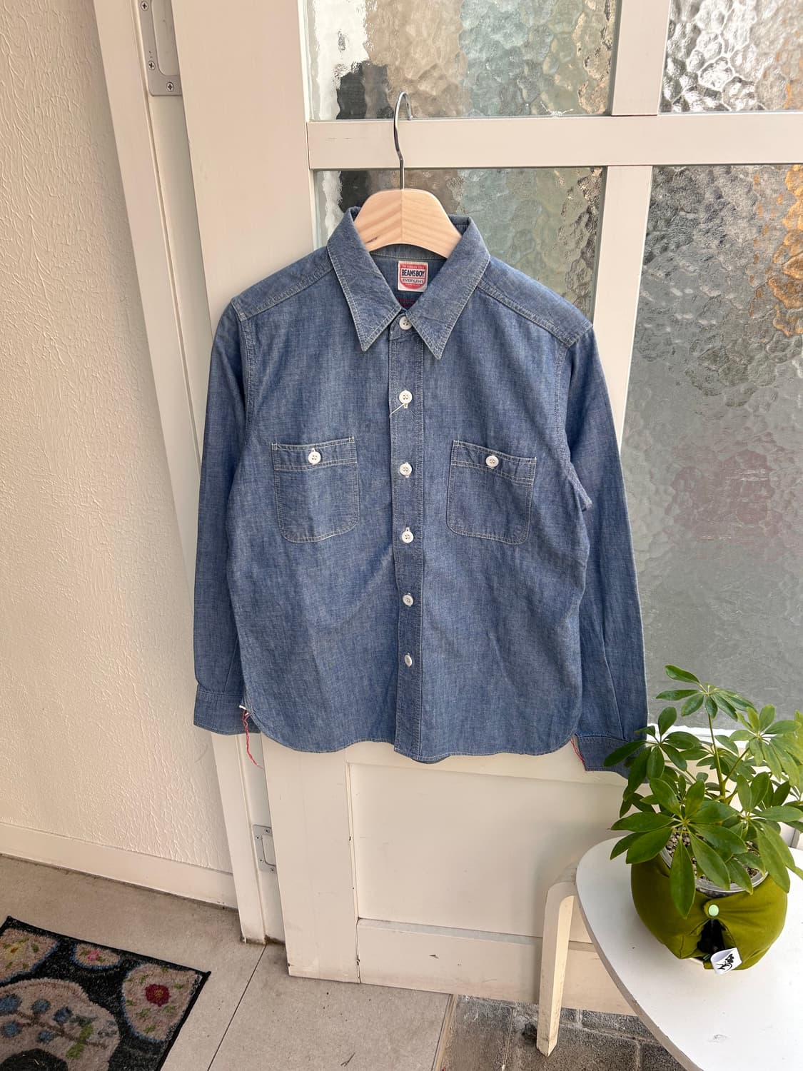 BEAMS BOY chambray shirt 상품이미지2