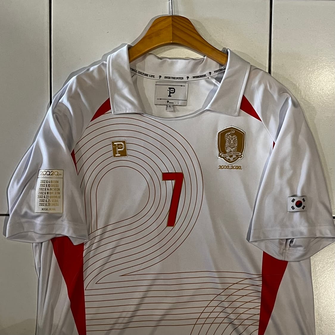 오버더피치 2002월드컵 20주년 복각 유니폼 손흥민 상품이미지2