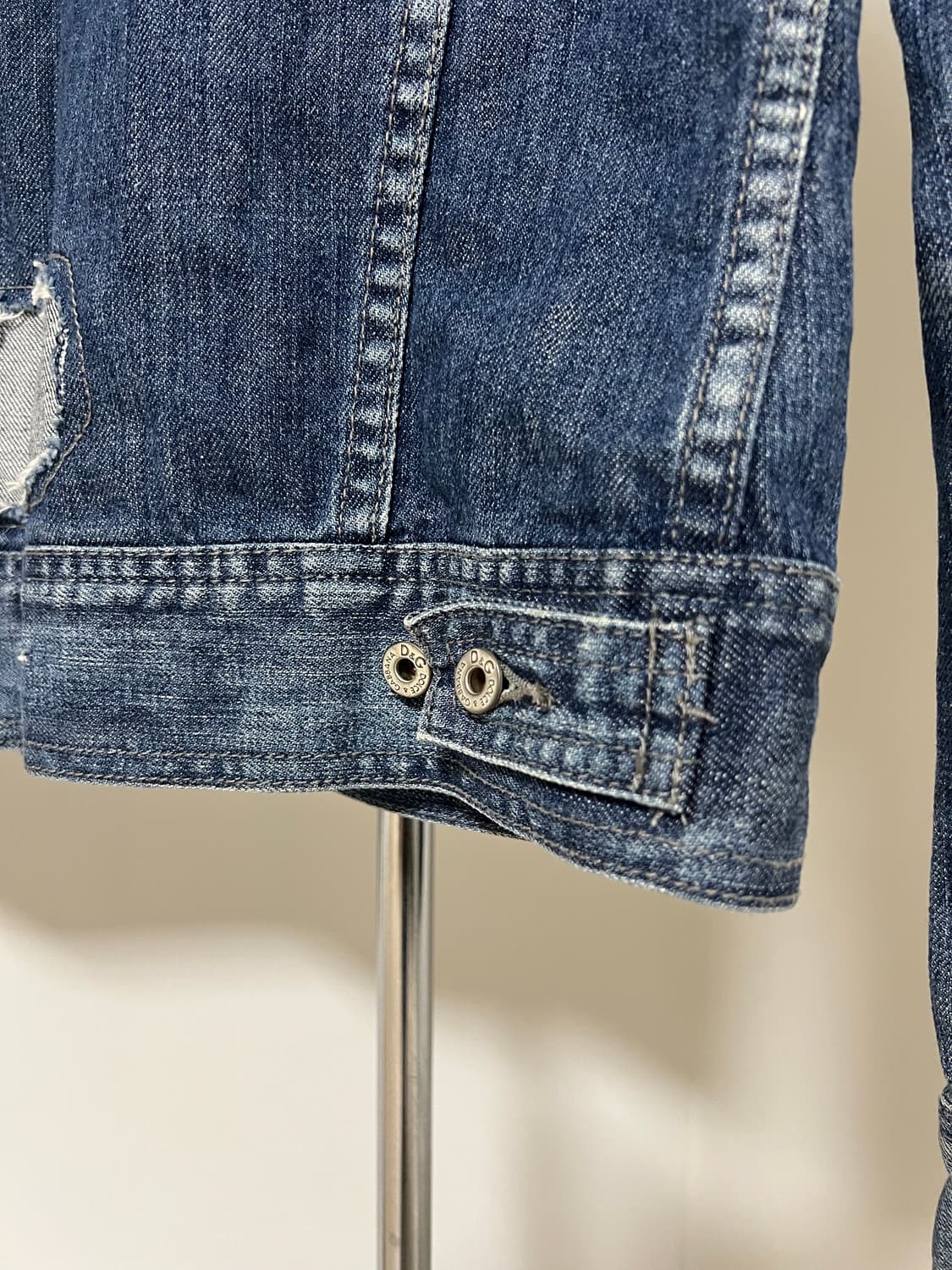 D&G 04AW reconstructed denim jacket 상품이미지4