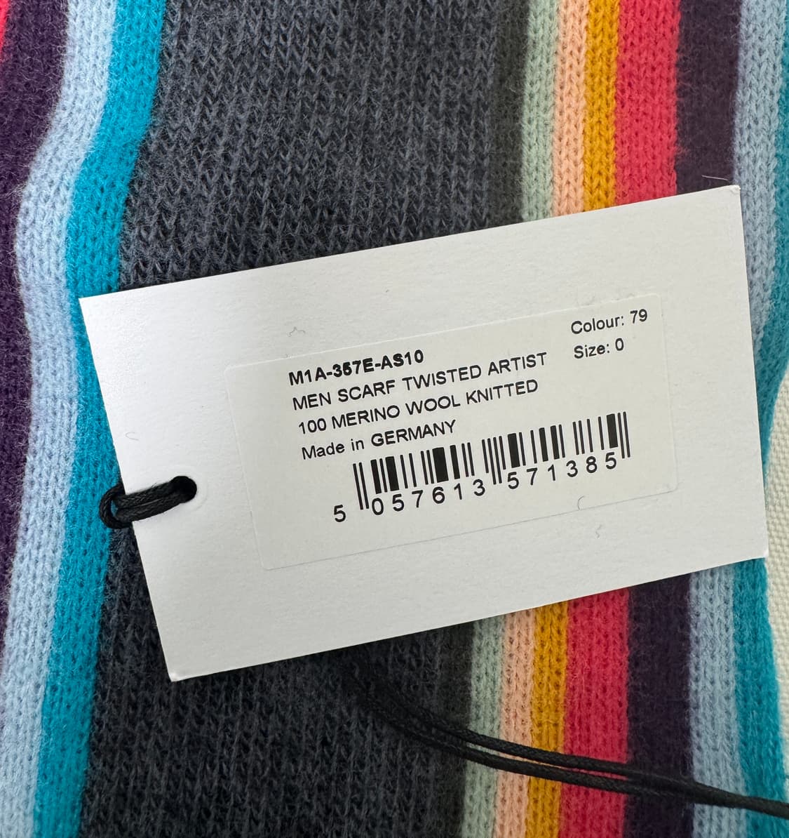 폴스미스 스트라이프 울 머플러 상품이미지3