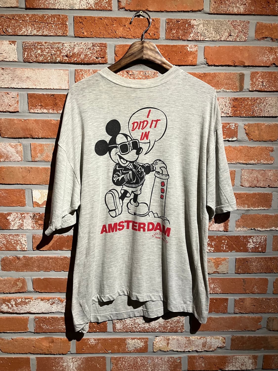 90s USA 빈티지 미키마우스 반팔 티셔츠 상품이미지2