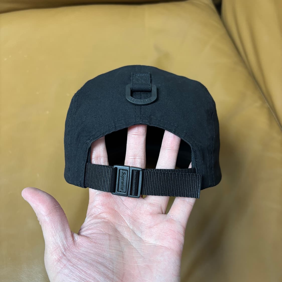 슈프림 캠프캡 모자 박스로고 21fw 왁스드 코튼 상품이미지9