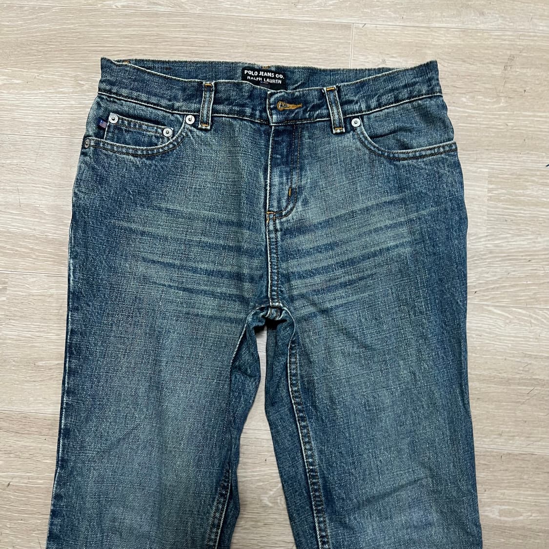 폴로 랄프로렌 진스 여성 빈티지 워싱 데님진 청바지 [중청] 31 상품이미지2