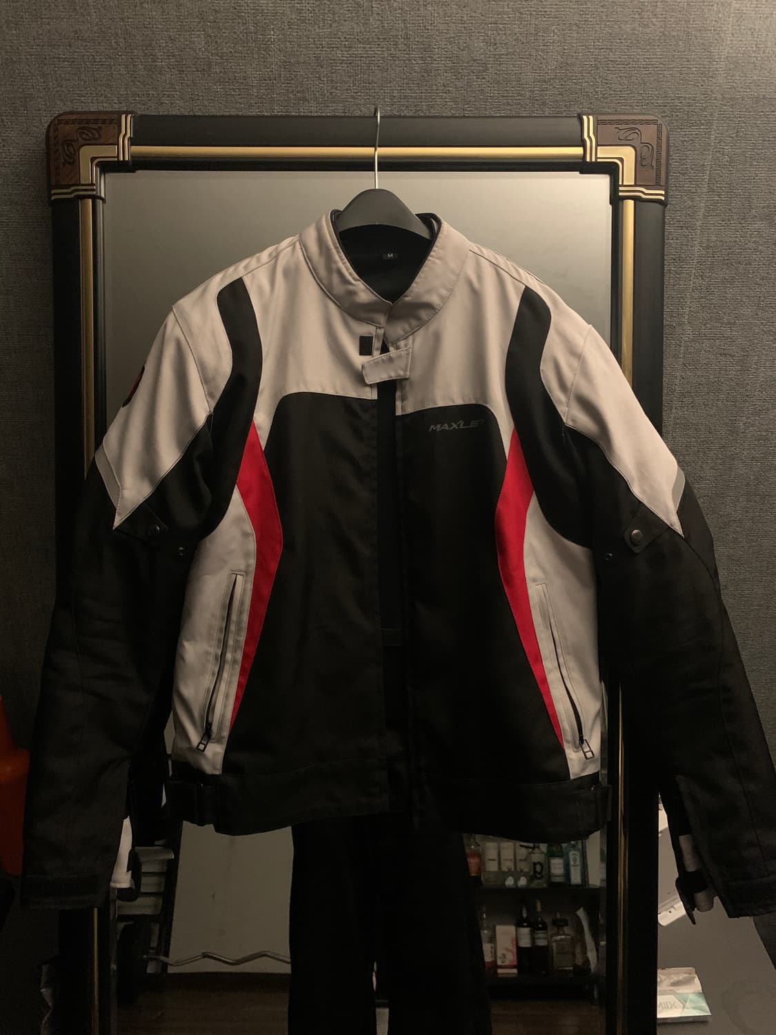 맥슬러 빈티지 레이싱 자켓 | 보호대 내장 | 바이크 자켓 MAXLER 상품이미지5