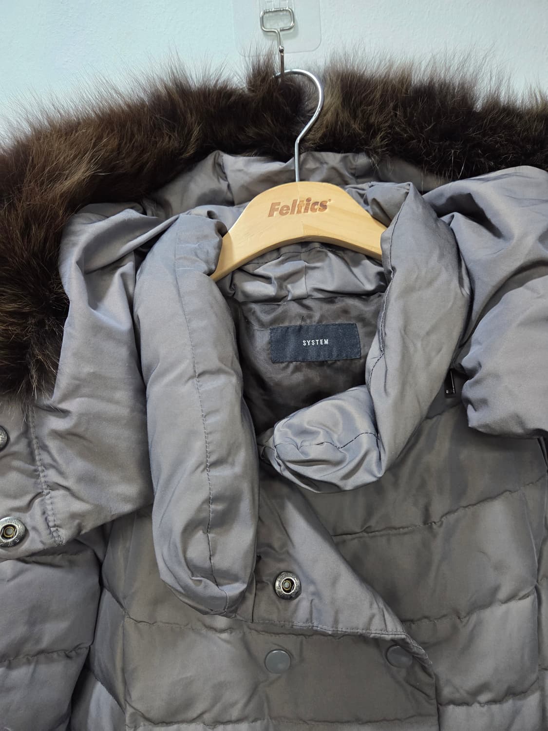 시스템 System 여성 다운 롱패딩 66 상품이미지3