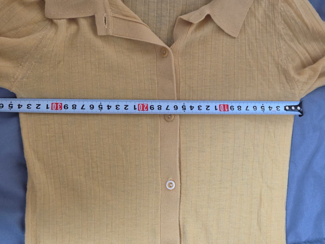 코스 COS 얇은 리브드 울 니트 가디건 시스루 상품이미지7