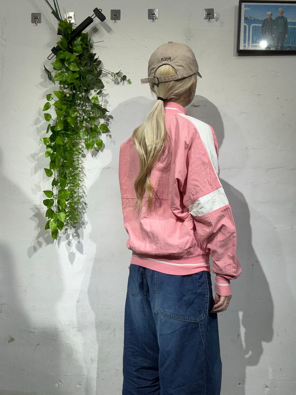 미즈노 재팬 핑크 오버핏 져지 트랙탑 져지 90 상품이미지3