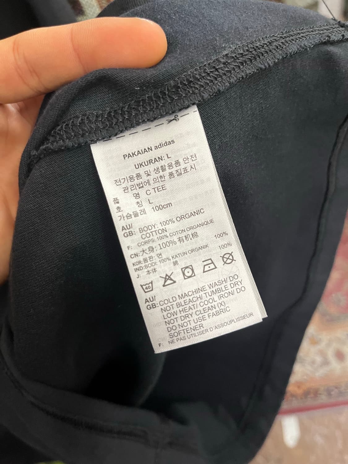 아디다스 스몰 로고 반팔티 #csz0030 상품이미지5