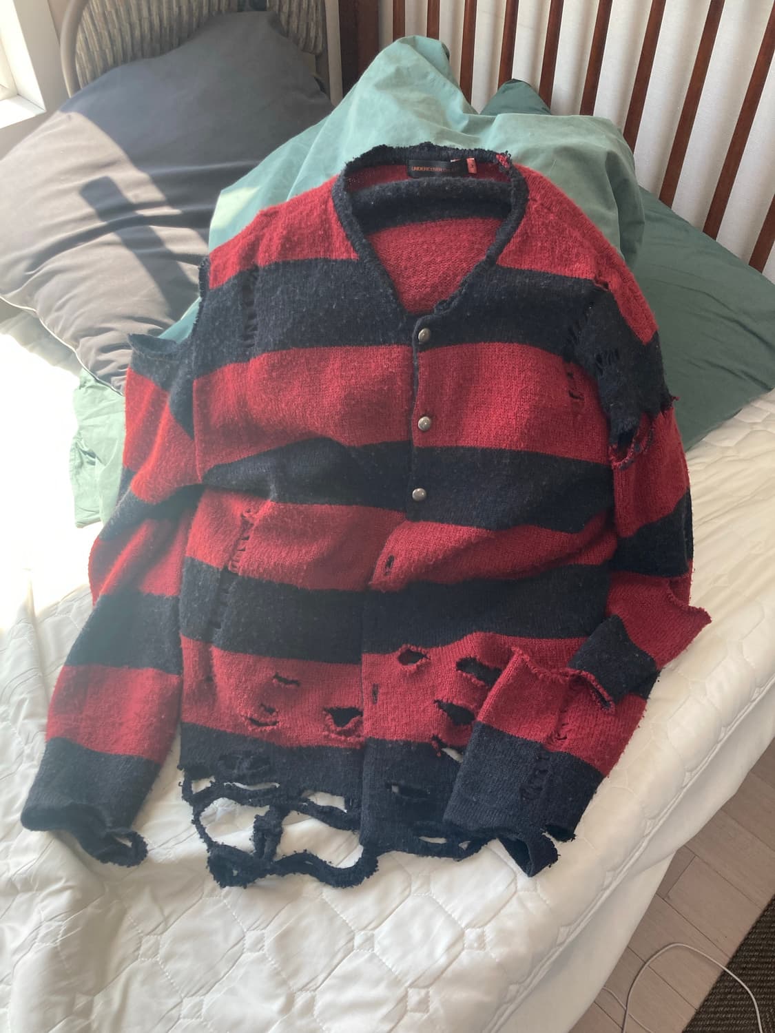 언더커버 kurt cobain 가디건 상품이미지1