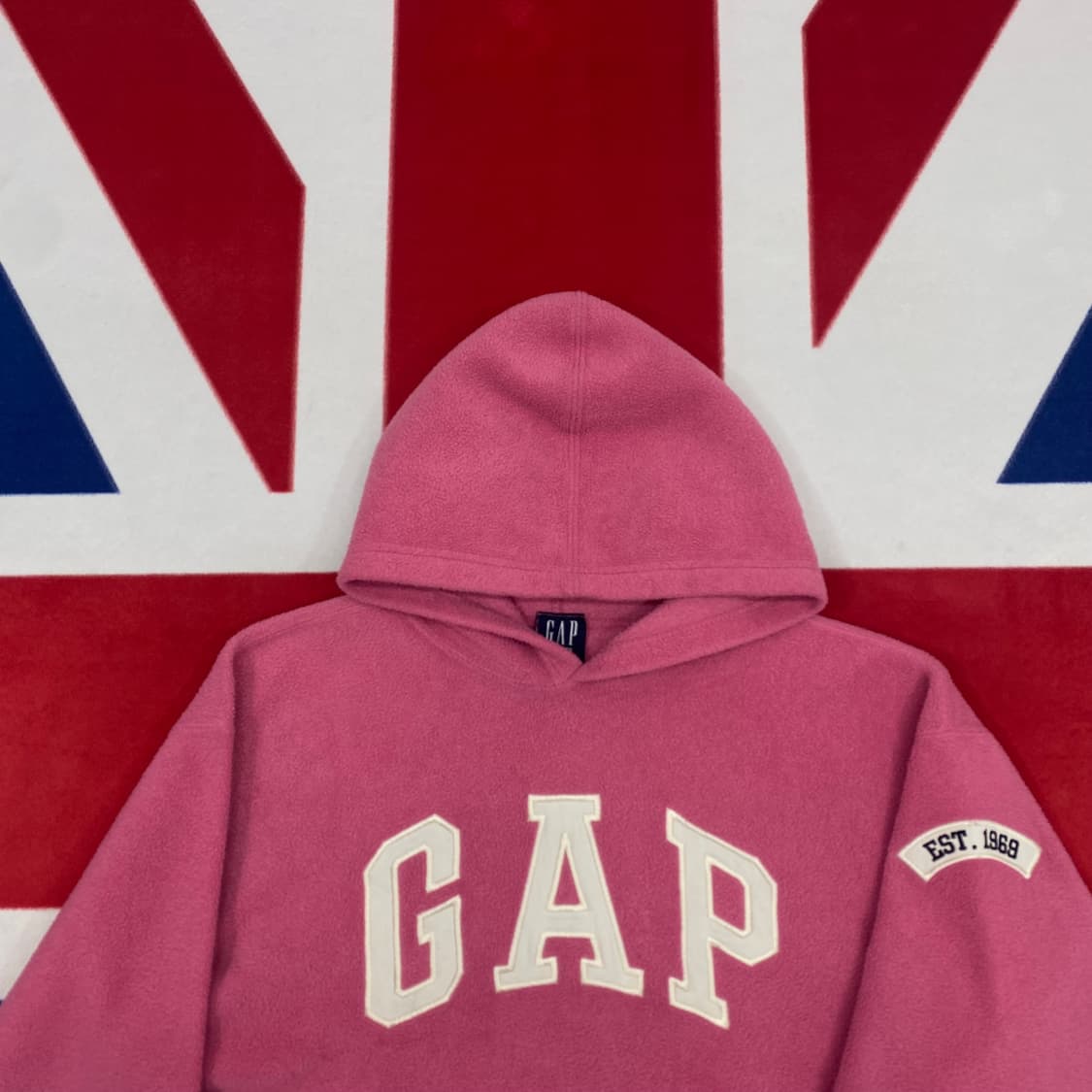 GAP 플리스 후드티 실측 여성 55-66 상품이미지3