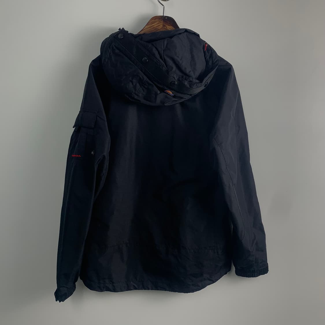 디키즈 자수로고 블랙 바람막이 자켓 상품이미지3