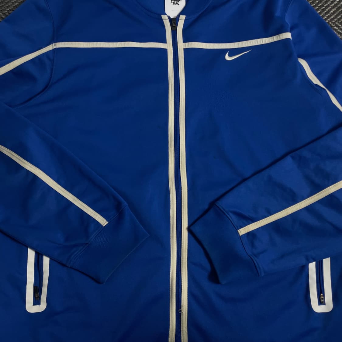 00s 나이키 올드스쿨 디테일 져지 트랙탑 블루o 3535 상품이미지4