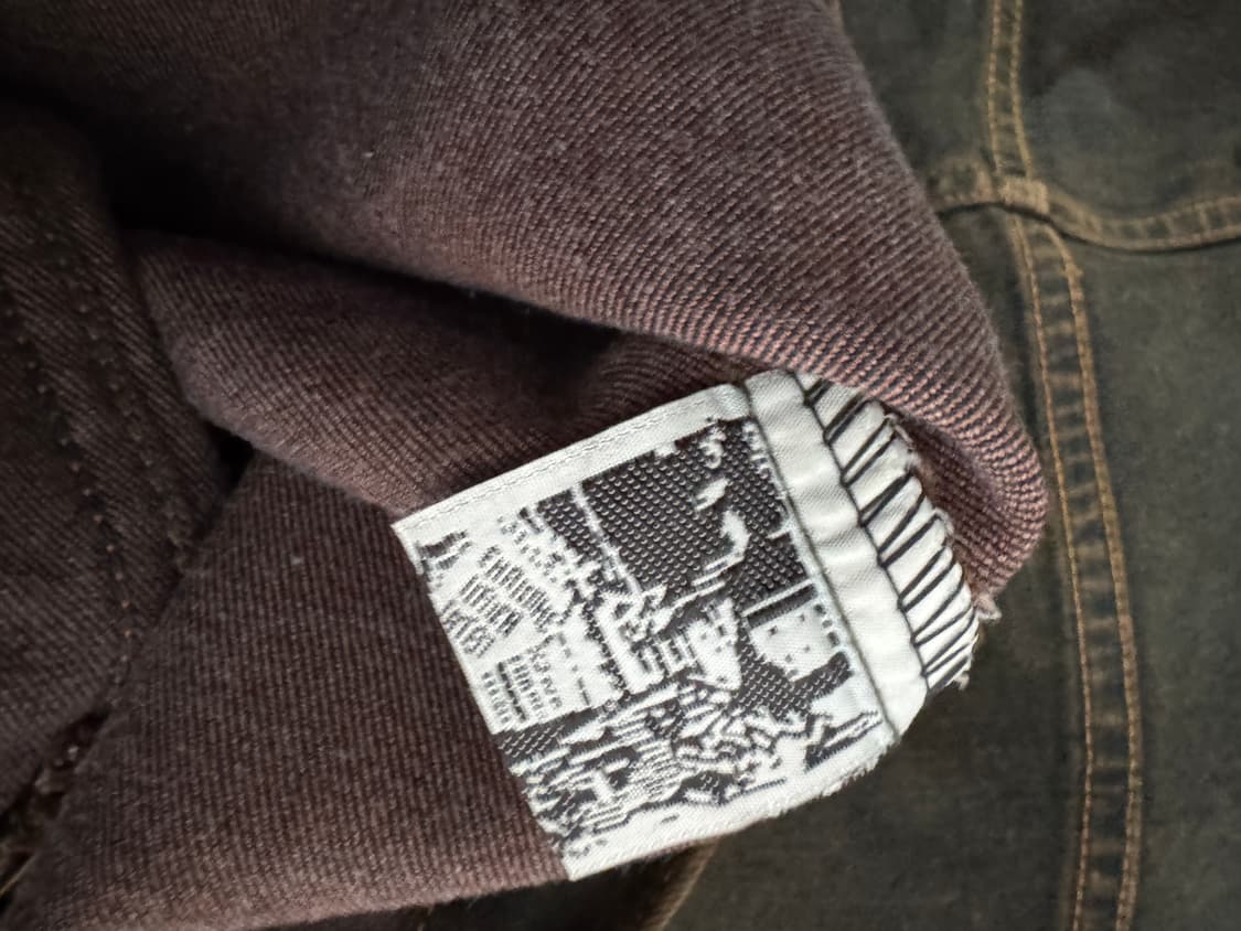 여성 빈티지 y2k 스톤 빈티지 워싱 데님 롱 스커트 29.9인치 상품이미지4