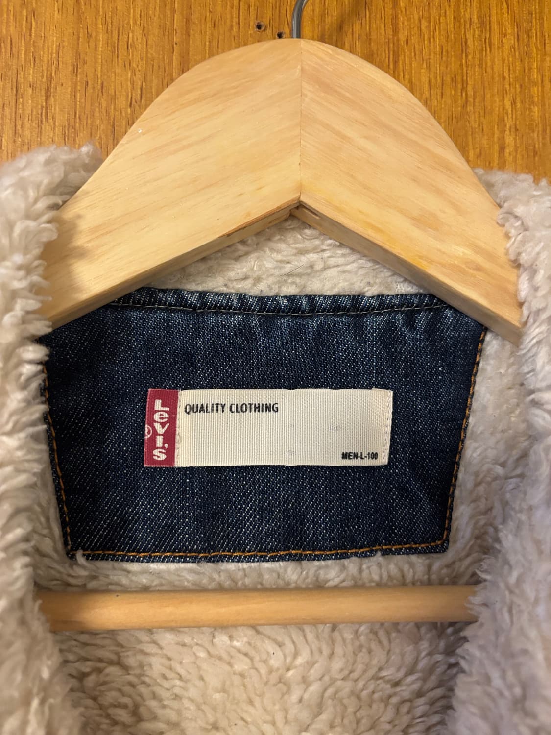 리바이스 쉐르파 데님 트러커 자켓 상품이미지4