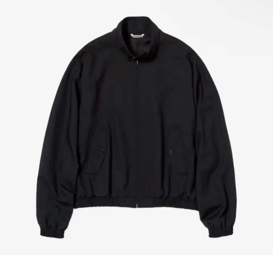 오라리 트로피컬 울 블루종 블랙 5사이즈 상품이미지1