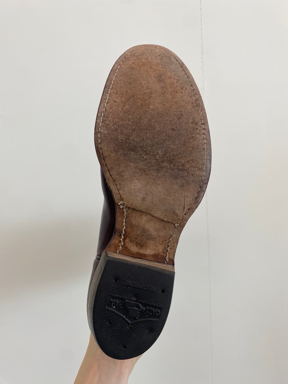 70‘s 에디바우어 레더 풀온 부츠 상품이미지10