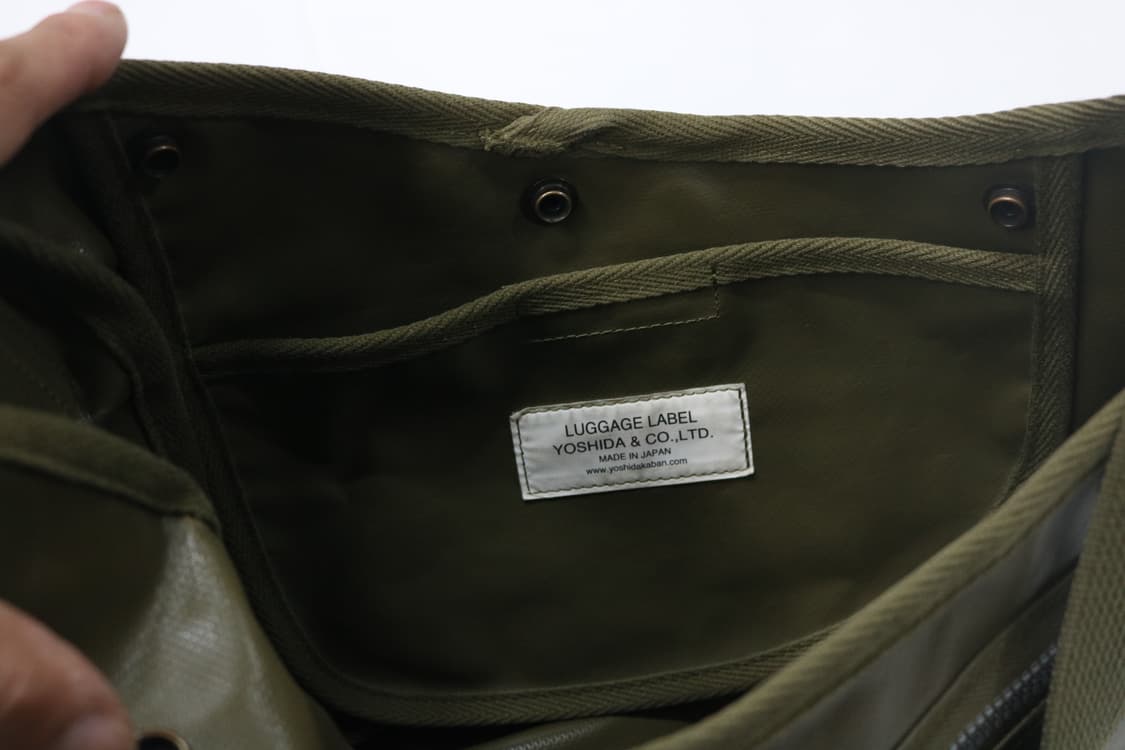 러기지 라벨 요시다 포더 라이너 숄더백 카키 상품이미지8