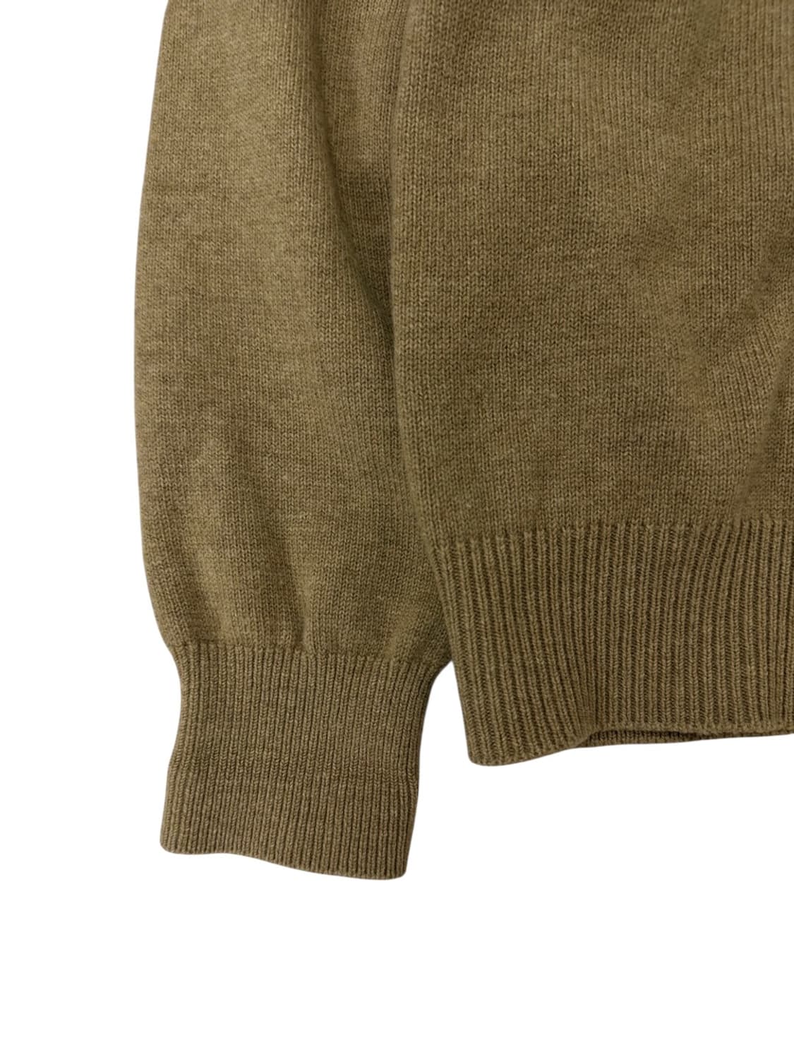 00s YSL 울 숄카라 니트 카멜브라운 (M) 상품이미지6