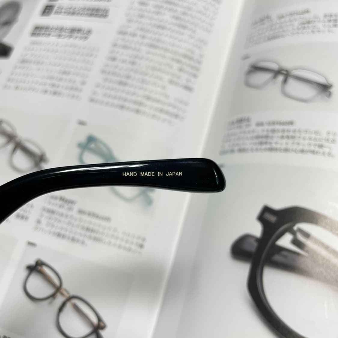 銘品晴夫作 메힌 하루오사쿠 셀룰로이드 일본 장인 제작 안경 상품이미지6