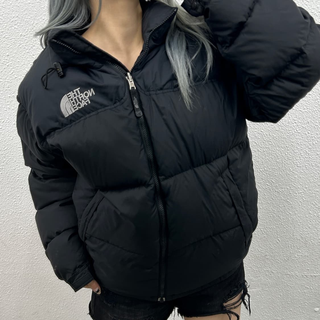 노스페이스 1996 눕시 블랙 패딩 100 상품이미지1
