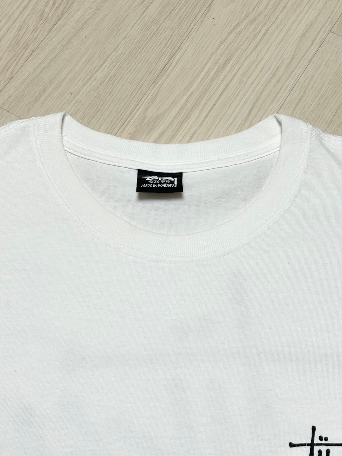 스투시 STUSSY 베이직 로고 롱슬리브 긴팔 화이트 상품이미지5
