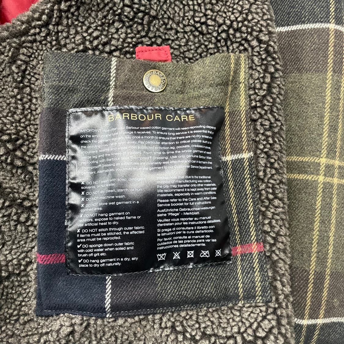 Barbour Classic tartan  상품이미지6