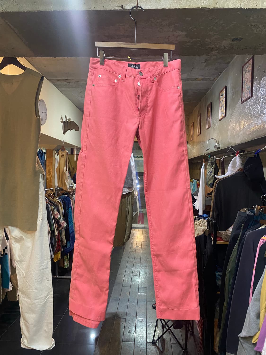 A.P.C. 아페쎄 핑크컬러 스키니 26 상품이미지1