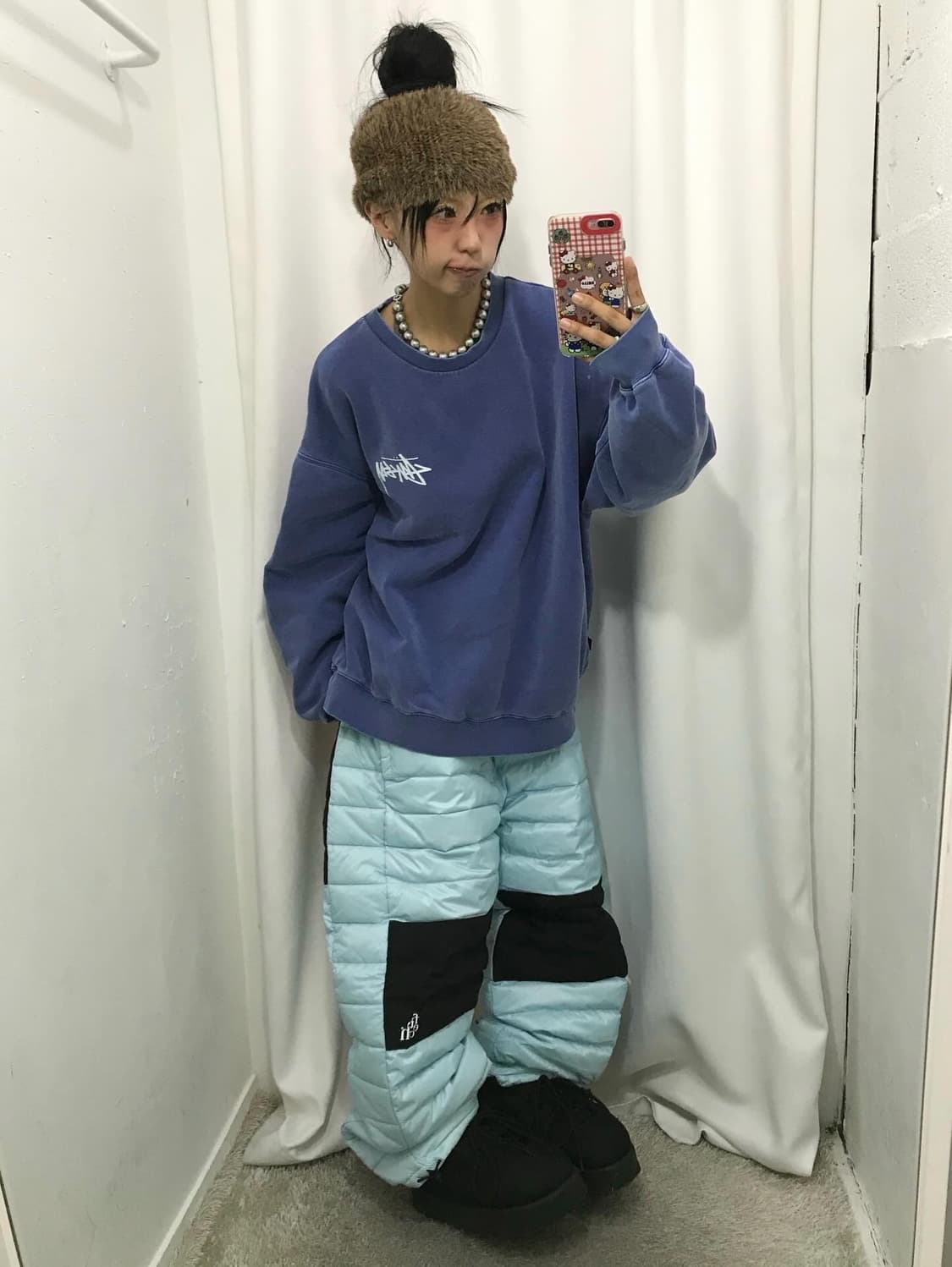 Stussy Logo Dyed Sweatshirts 상품이미지2