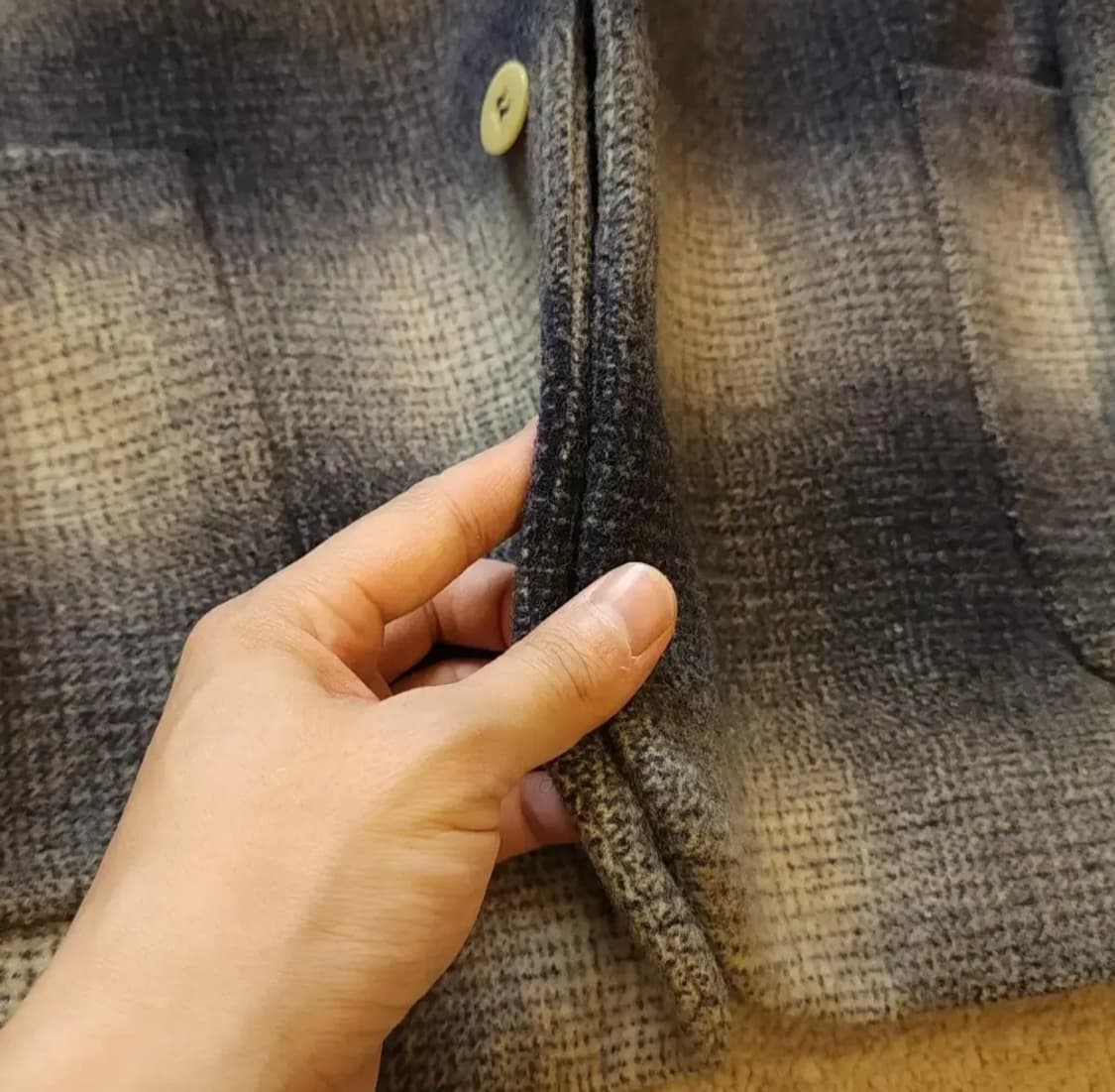 90s 조르지오 아르마니 울 플란넬 스포츠코트 46(105) 상품이미지7