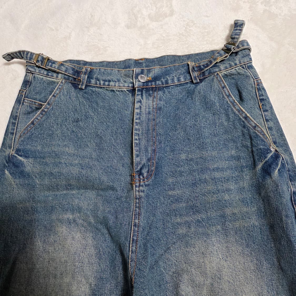 (L)투레빗 빈티지 워싱 데님 팬츠 상품이미지2