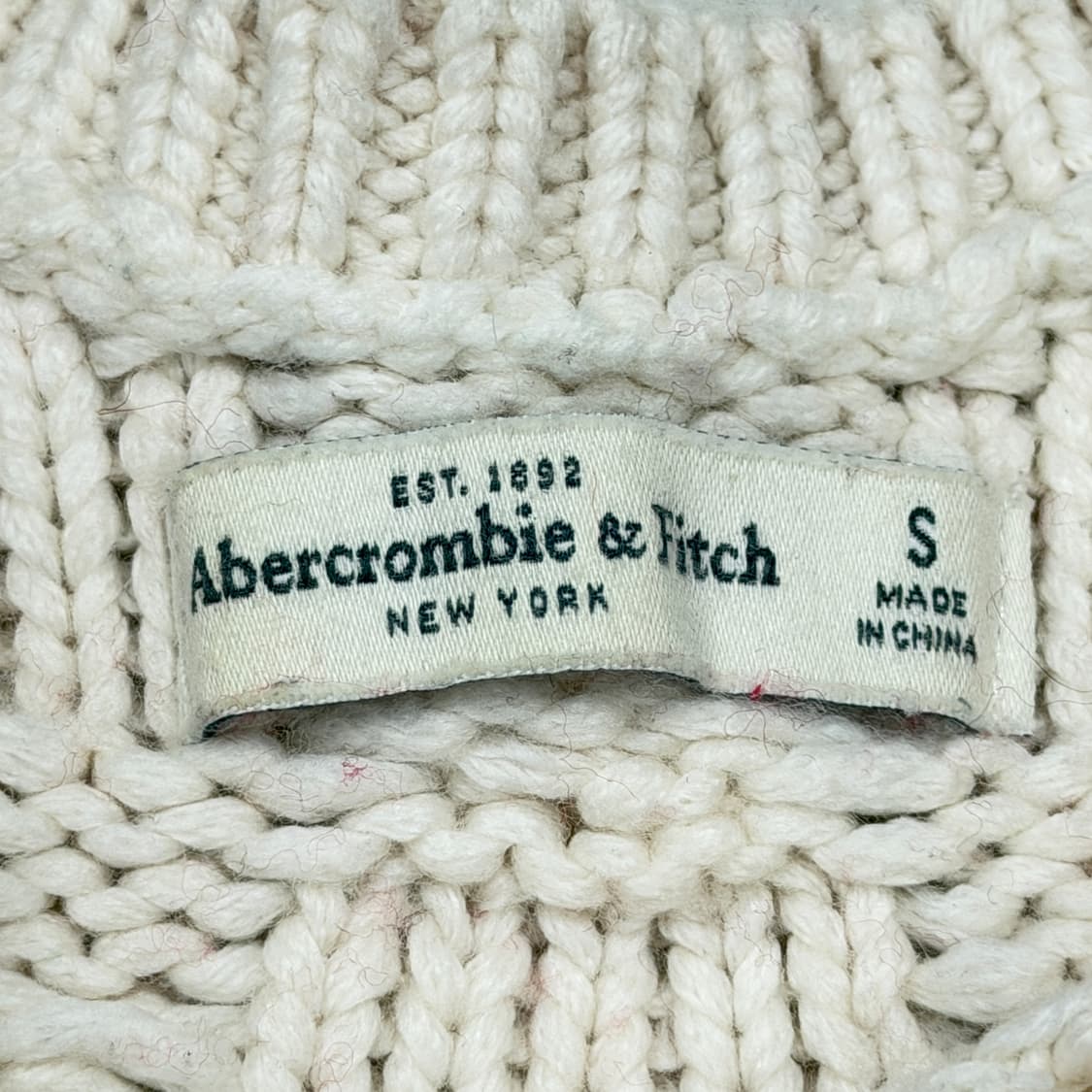 아베크롬비 빈티지 스트라이프 니트 S 상품이미지4