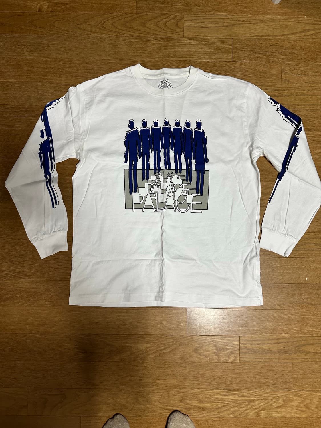 PALACE 팔라스 24SS 리피터 롱슬리브 화이트 XL 상품이미지2