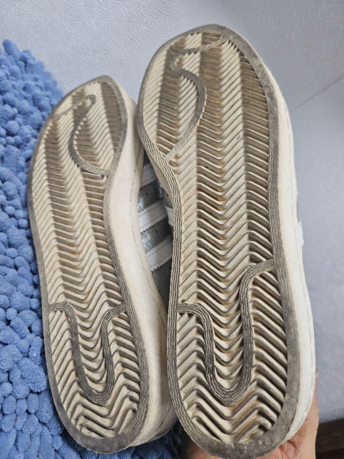 [260] 아디다스 슈퍼스타 80s 실버 화이트 뱀피 상품이미지3