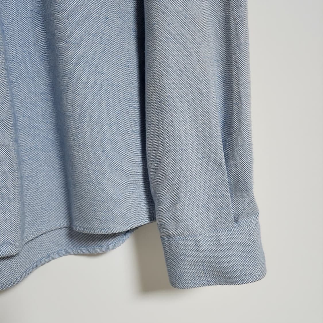 [40] 아미 블루 빅하트 코튼 셔츠 H19C024 상품이미지5