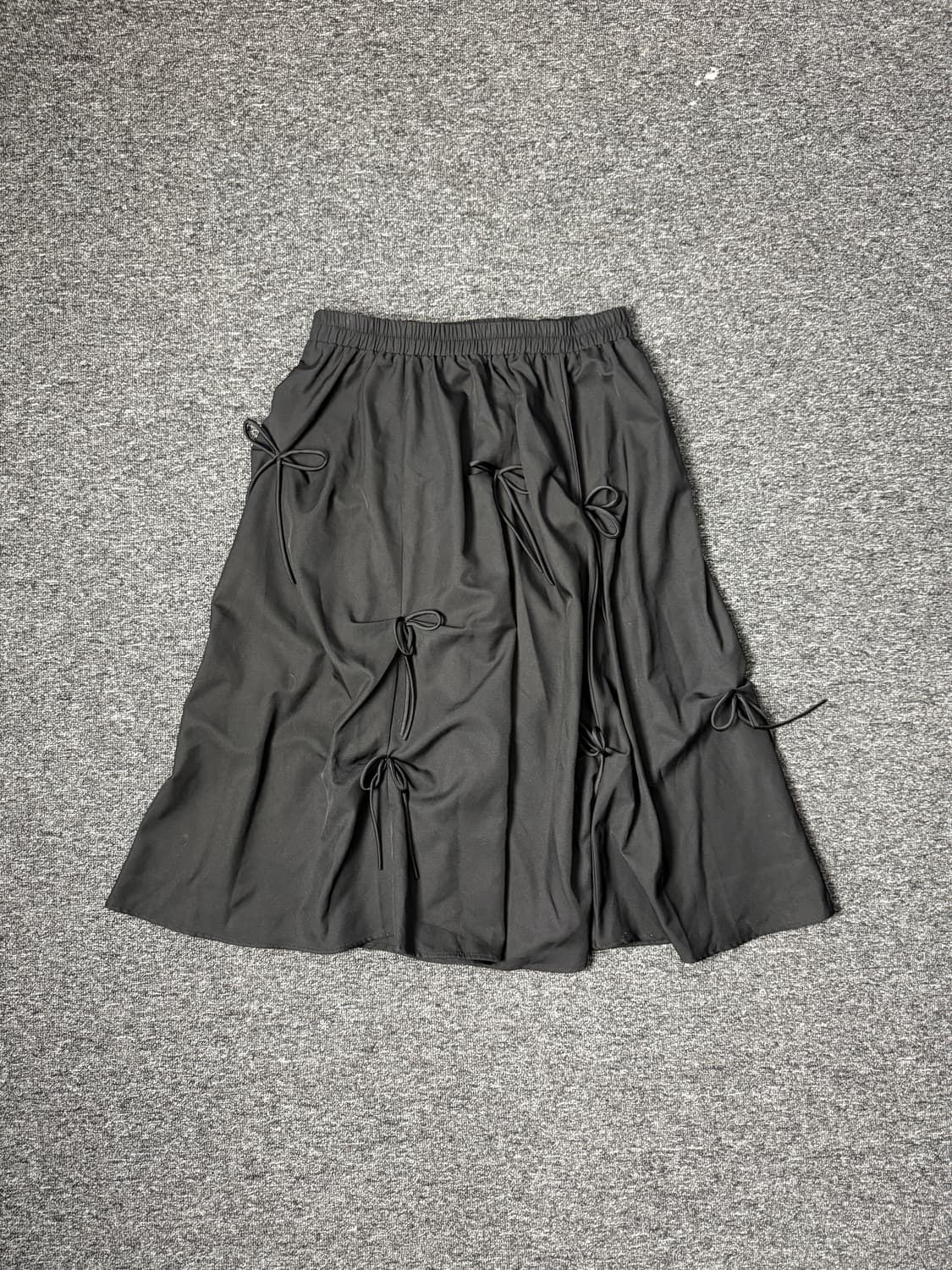 빈티지 리본 스커트 상품이미지1